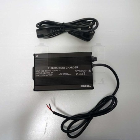 Cargador Exocell Li-Ion 42V 2.5A | Comprar Online | PLP Batteries