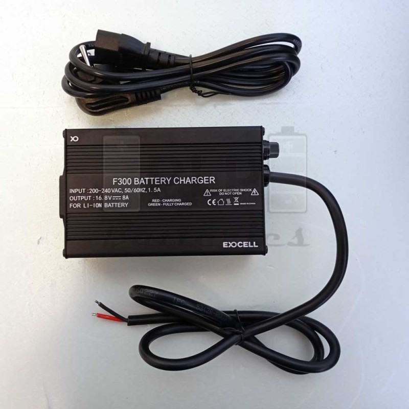 Cargador Exocell Li-Ion 16.8V 8A | Comprar Online | PLP Batteries