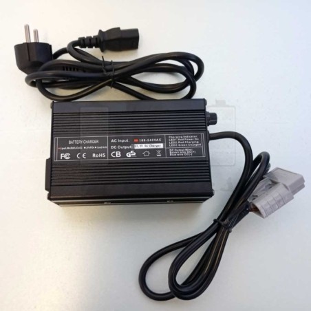 Cargador Aluminio 67,2V 5A - EU - Anderson 50