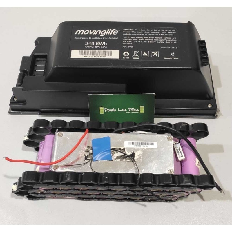Re-cell Service for MovingLife BT25 48V 5.8Ah Battery