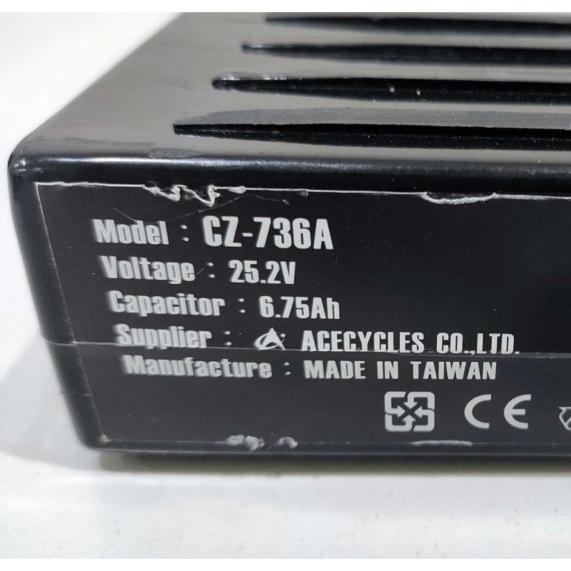 Re-Cell Service for E-Bike battery CZ-736 & CZ-739 series 25,2V 10.5Ah
