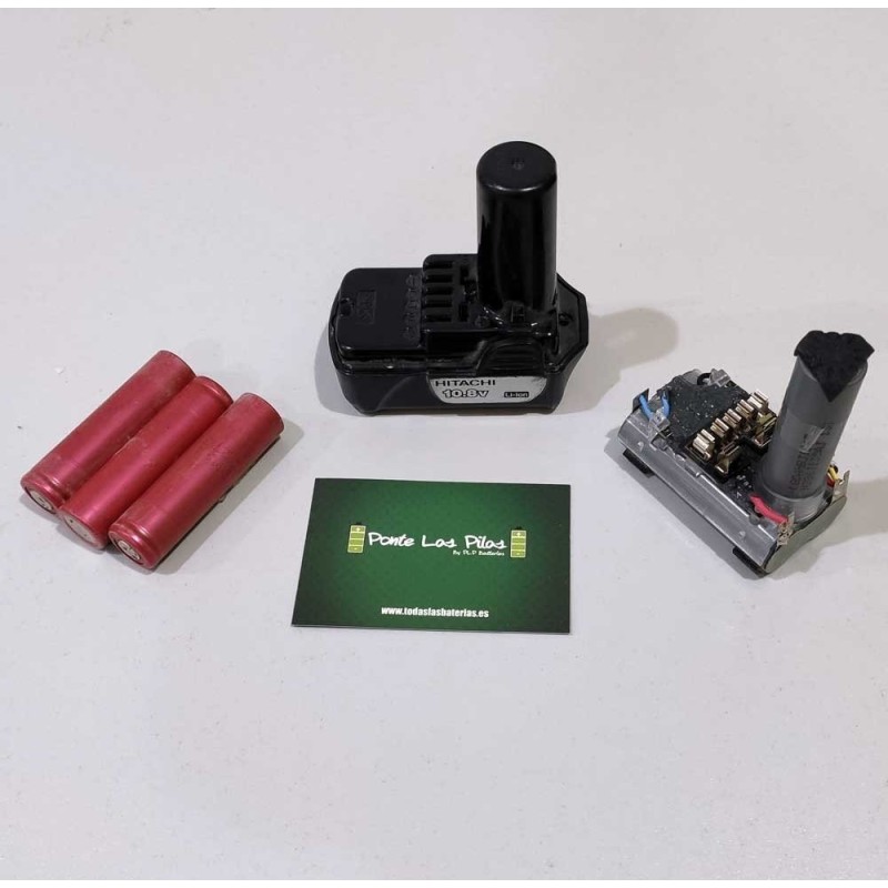 Batería Hitachi 10.8V 12V Li-Ion | Reacondicionada | PLP Batteries