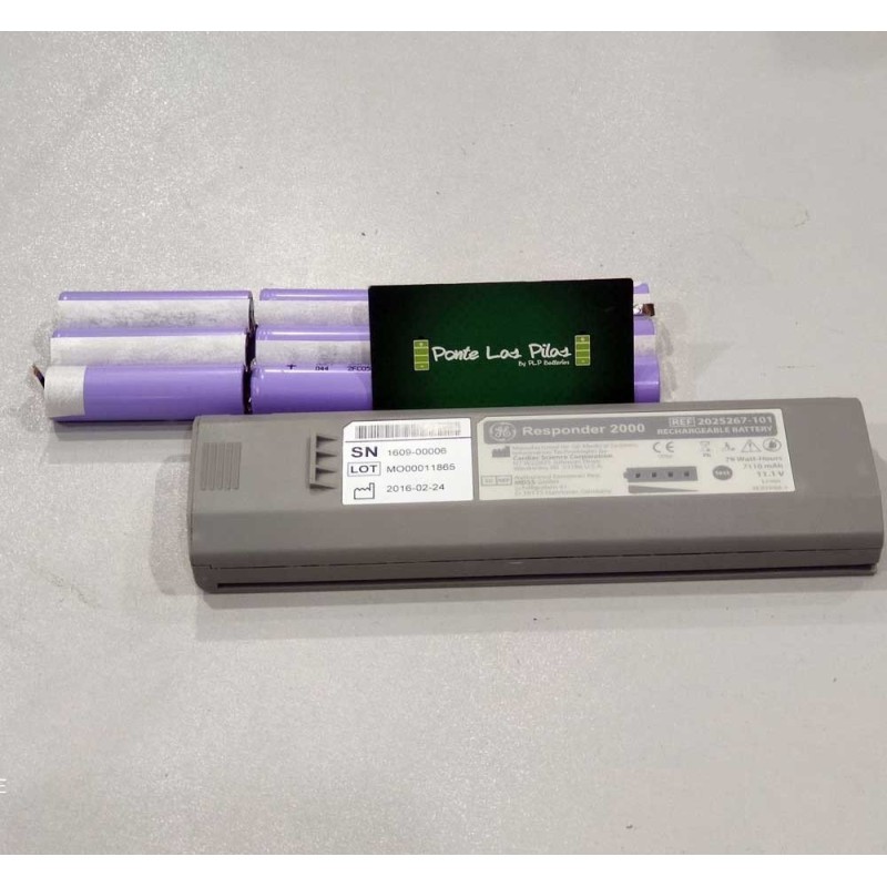 Batería GE Responder 2000 11.1V | Reacondicionada | PLP Batteries