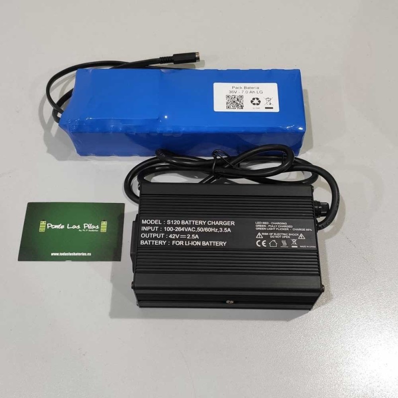 Batería Multipropósito 36V 7Ah Li-Ion | Nueva o Reparación | PLP Batteries
