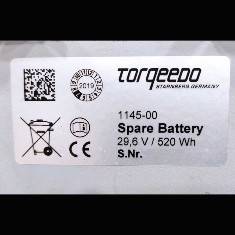 Re cell Torqeedo Li-Ion Battery 1145-00 29.6V 660Wh