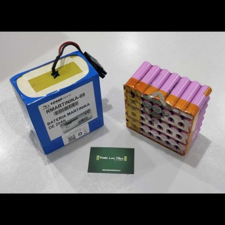 Re-Cell Service for Martinika Scooter Lithium 24v battery