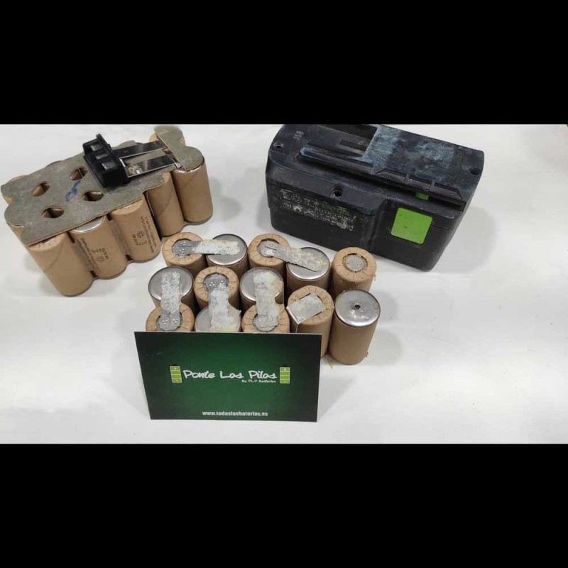 Batería FESTO Festool 15.6V Ni-Mh | Reacondicionada | PLP Batteries