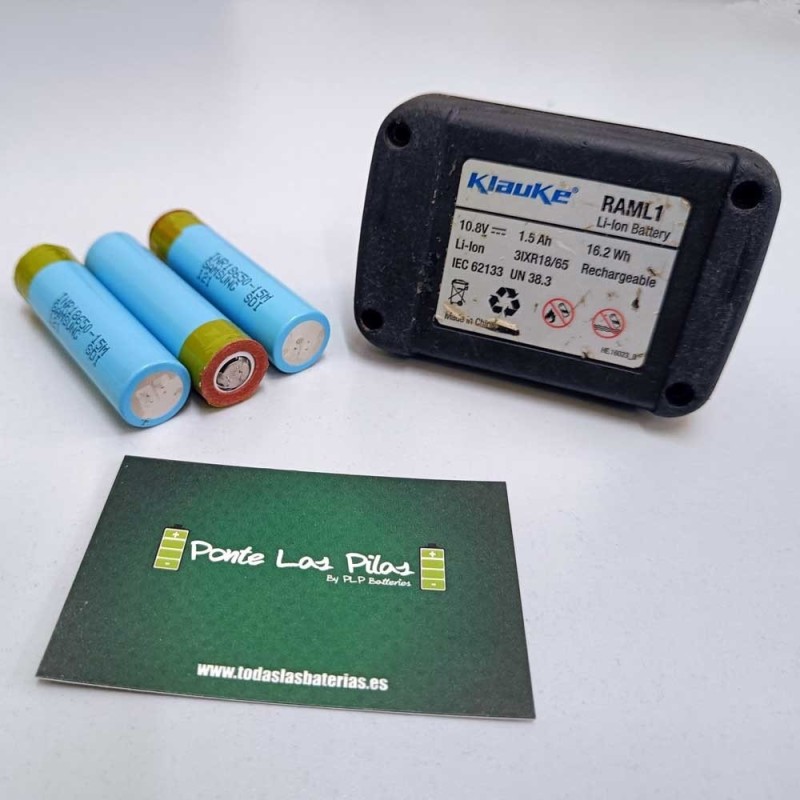 Re-Cell Service for klauke RAM1L 10.8V Li-Ion Battery