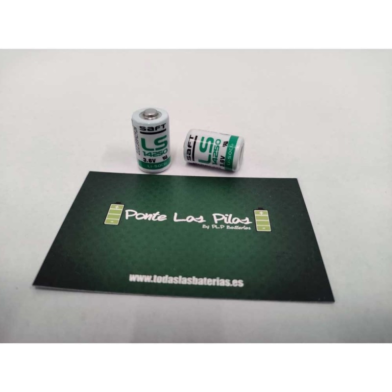 Primary Lithium Battery (Non-Rechargeable) 3.6V LS14250 "Size 1/2AA" SAFT
