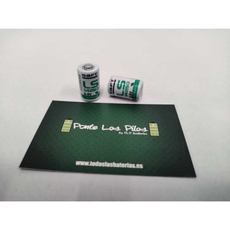 Primary Lithium Battery (Non-Rechargeable) 3.6V LS14250 "Size 1/2AA" SAFT