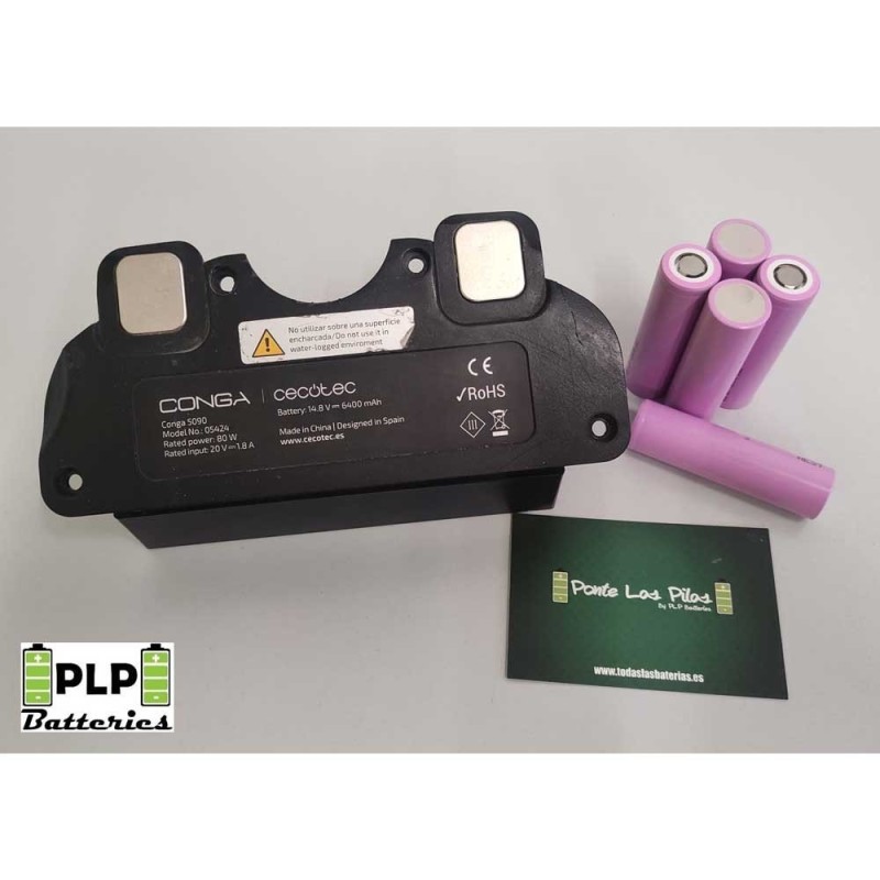 Cecotec Conga 5090, 6090, 6490 & 7090 Battery Reconditioning 4.8 V 6.4Ah