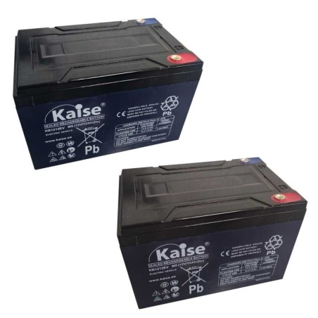 AGM Battery Kit for electric scooter 24V 12Ah