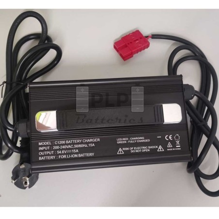 Charger C1200 48V-54,6V 15Ah Lithium Batteries