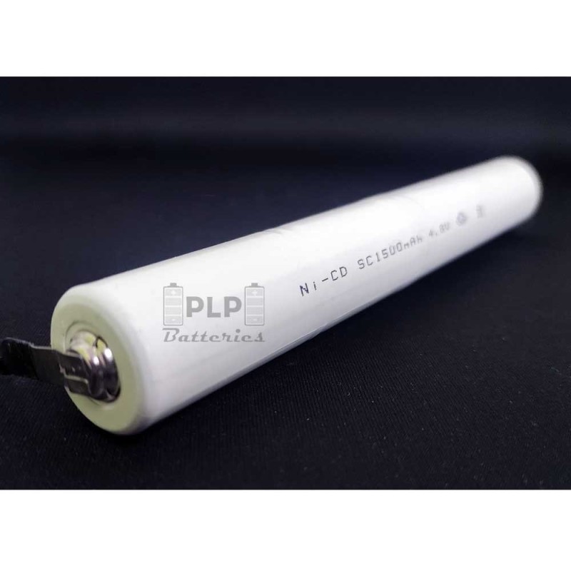 Batería Bastón Ni-CD 4.8V 1500mAh | Comprar Online | PLP Batteries