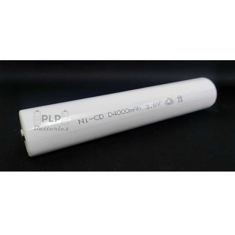 3.6v D4000mAh Ni-CD Baton Battery