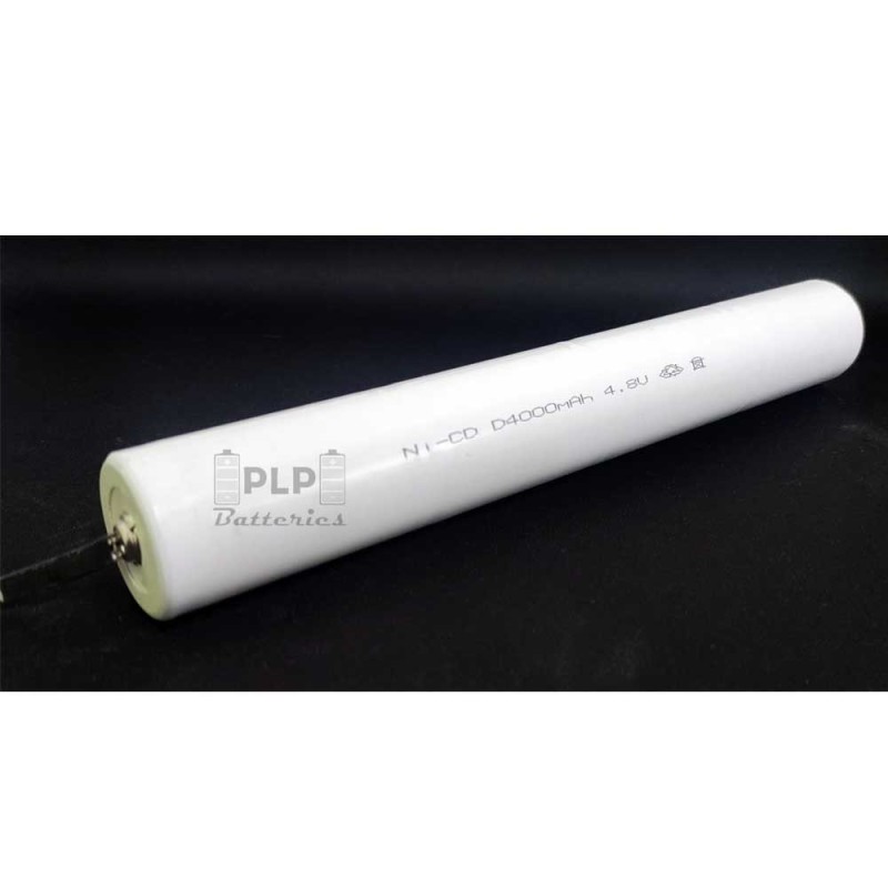 4.8v D4000mAh Ni-CD Baton Battery