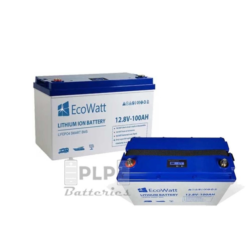 Ecowatt LiFePO4 Lithium Battery 12.8V 100Ah