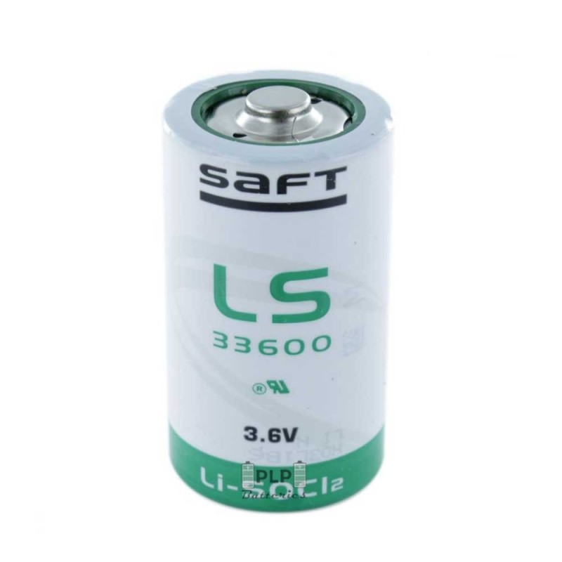 LS33600 3.6V Primary Lithium Battery (Non-Rechargeable) "D Size" SAFT