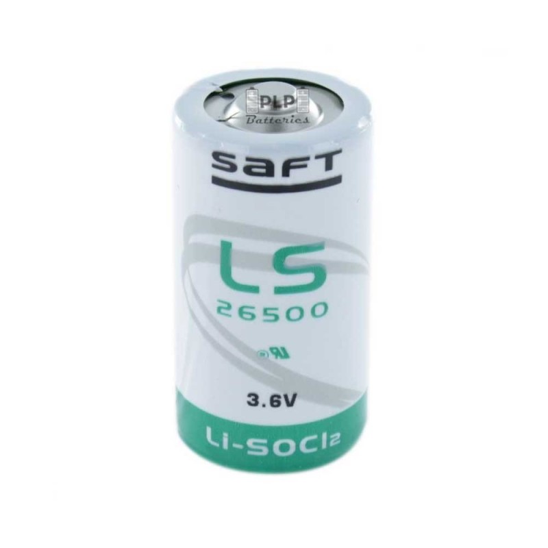 Pila SAFT LS26500 3.6V Tamaño C | Comprar Online | PLP Batteries