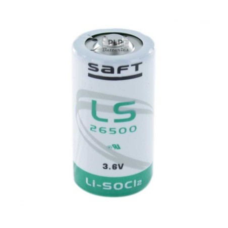 LS33600 3.6V Primary Lithium Battery (Non-Rechargeable) "D Size" SAFT