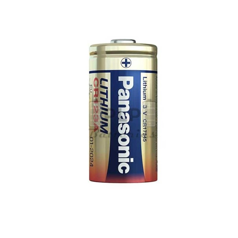 Pila Litio CR123 3V Panasonic | Comprar Online | PLP Batteries