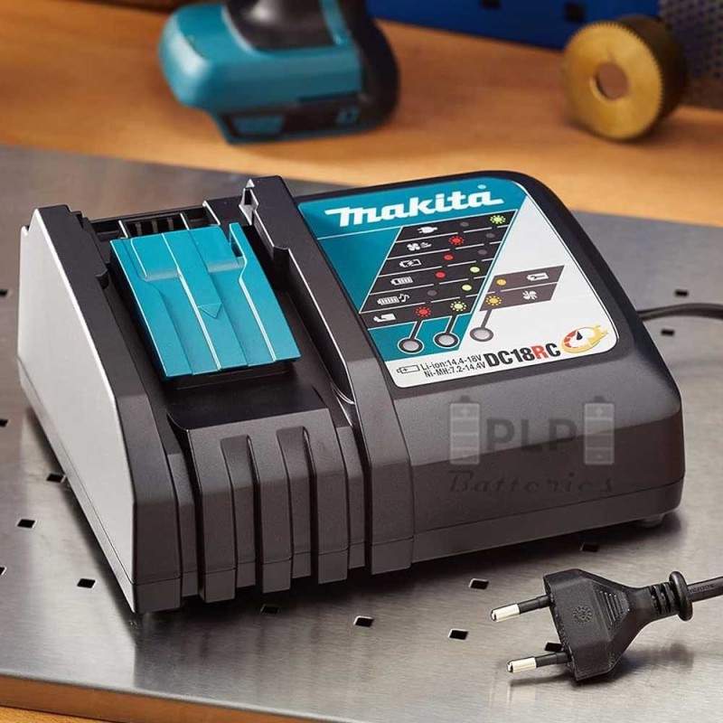Makita Quick Charger DC18RC Li-Ion Ni-Mh 9.6 A 18V