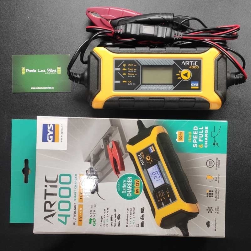 Charger GYS Artic 4000 6V y 12V