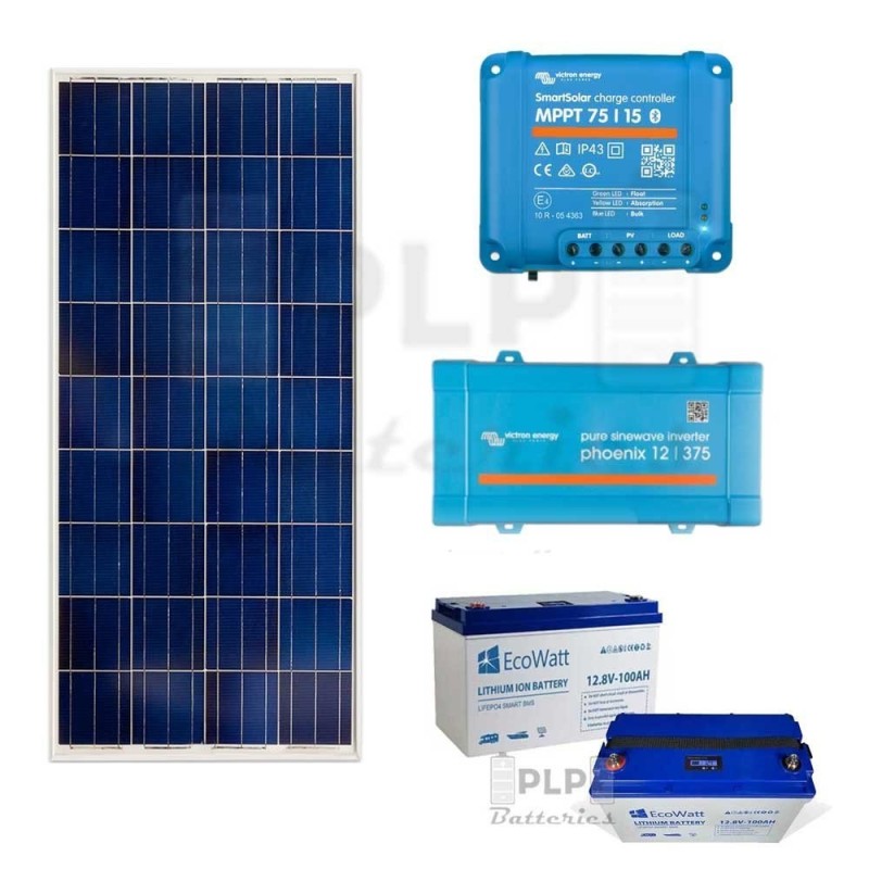 Kit Solar Fotovoltaico Caravana | Comprar Online | PLP Batteries