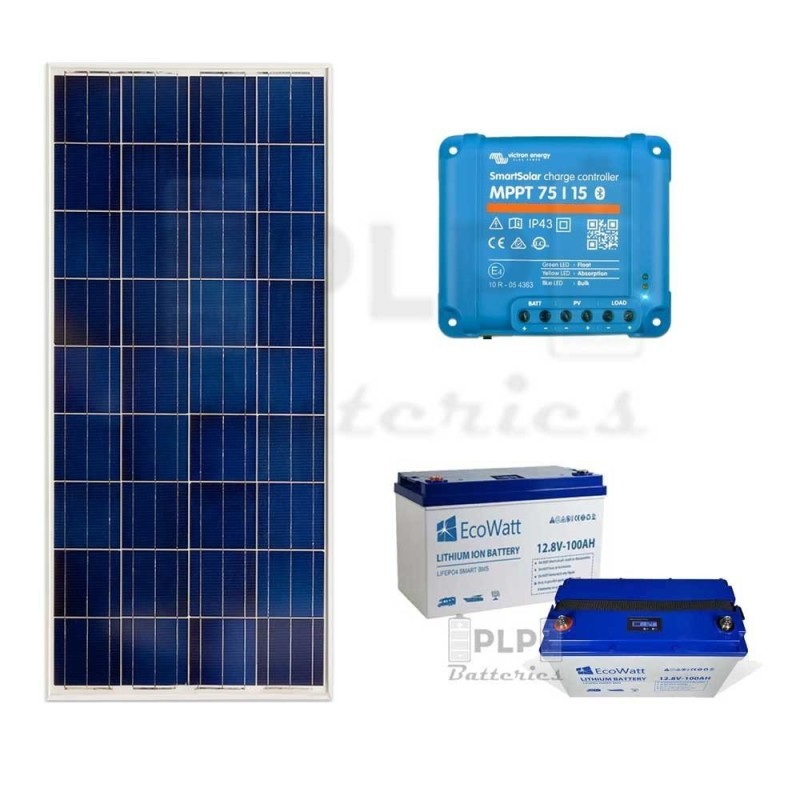 Kit Solar Fotovoltaico Caravana | Comprar Online | PLP Batteries