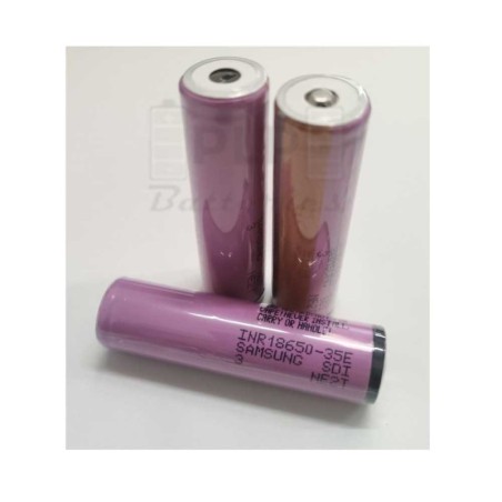 Samsung 35E - 18650 3.6V Li-Ion accumulator with protection circuitry