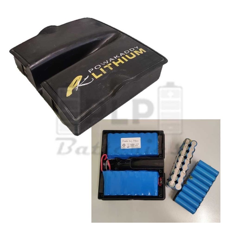 Batería Carro Golf Powakaddy 14.8V | Nueva, Reparación o Reacondicionada | PLP Batteries