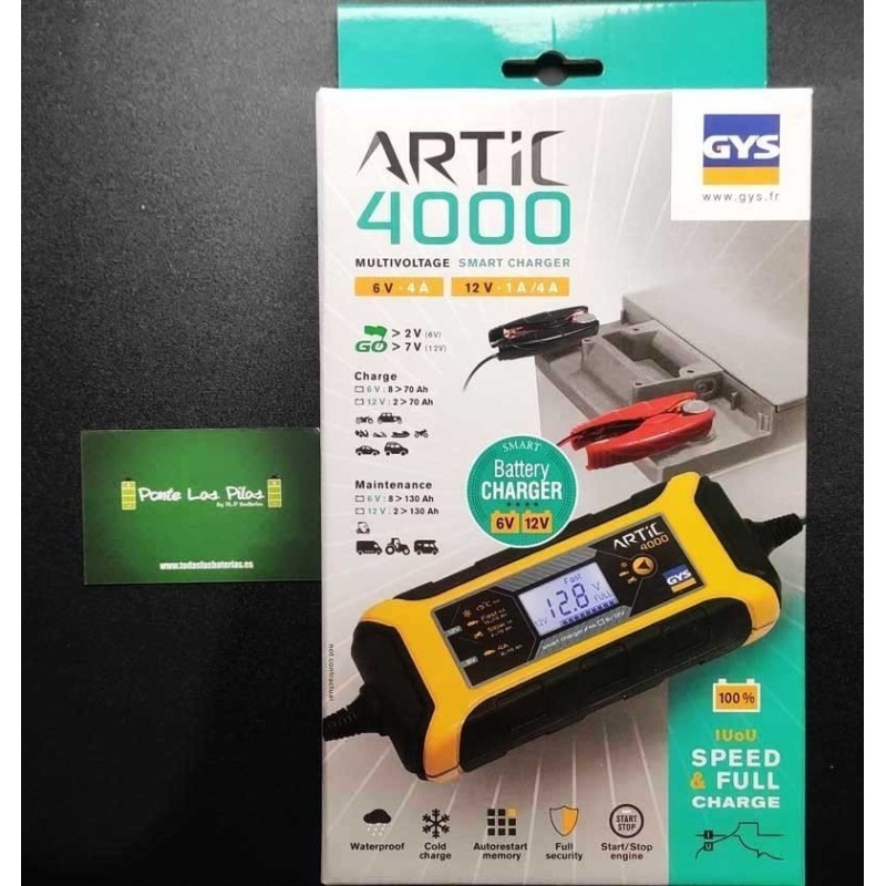 Charger GYS Artic 4000 6V y 12V