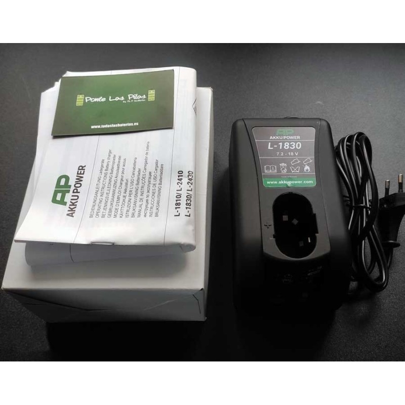 Cargador AP L1830 7.2V-18V | Comprar Online | PLP Batteries