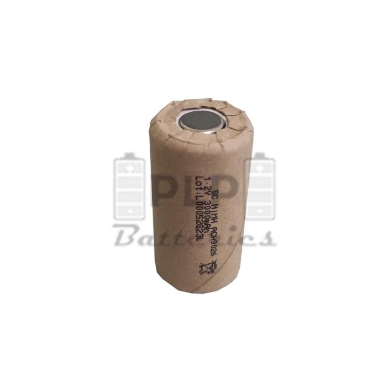 Acumulador Sub-C Ni-Mh 1.2V 3.0Ah | Comprar Online | PLP Batteries