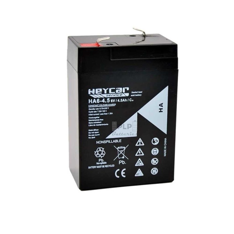 Heycar HA6-4,5Ah AGM 6V 4.5Ah AGM lead acid battery
