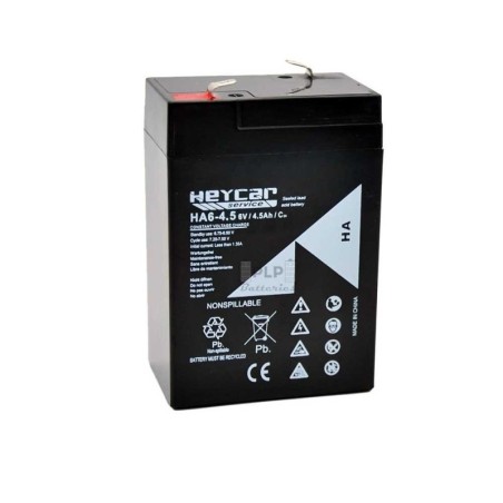 Heycar HA6-4,5Ah AGM 6V 4.5Ah AGM lead acid battery