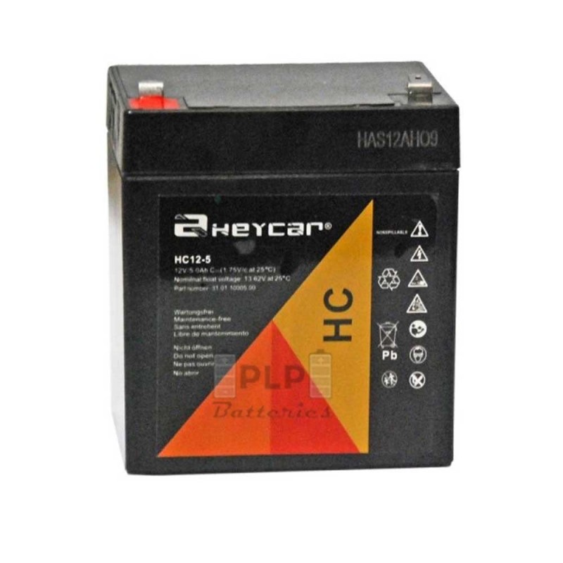 Batería AGM Heycar 12V 4.5Ah | Comprar Online | PLP Batteries