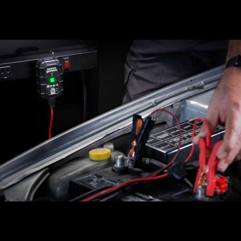 Lead Acid & Lifepo4 Noco Genius 1 Charger 6V / 12V 1A