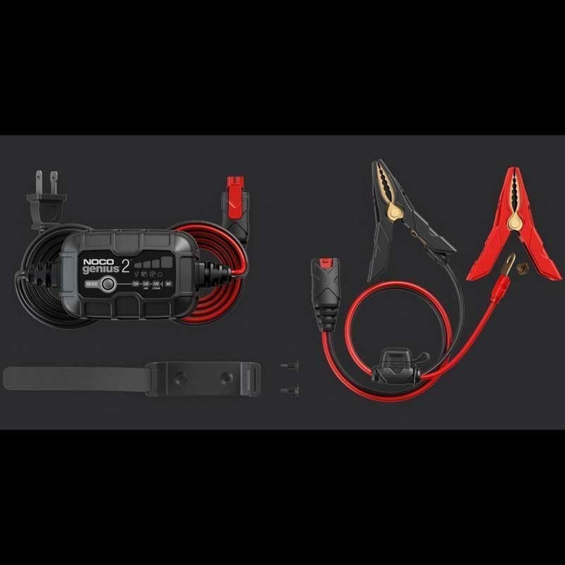 Lead Acid & Lifepo4 Noco Genius 2 6V / 12V 2A Charger
