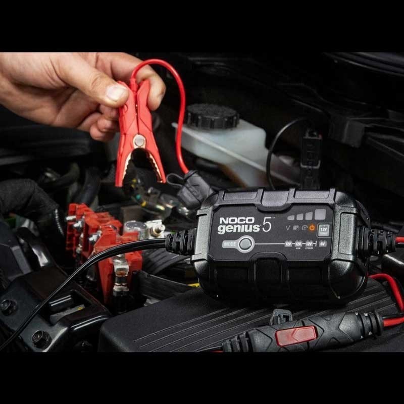 Cargador Plomo y Lifepo4 Noco Genius 5 6V / 12V 5A