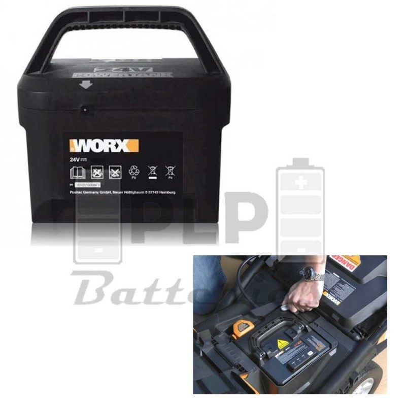 WORX 24v 12Ah Battery Reconditioning
