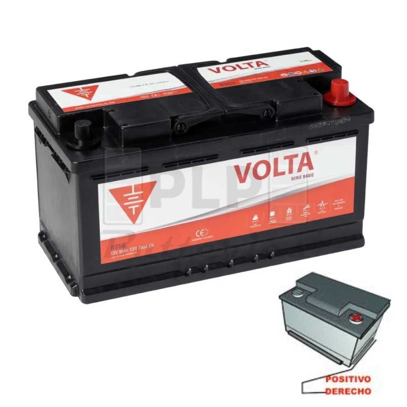 Car Battery 95Ah 700Ah EN Basic Volta B950D