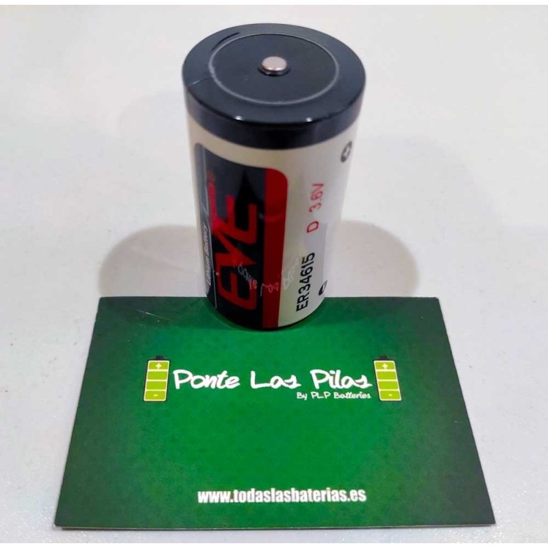 Pila Litio No Recargable 3.6V ER34615 "Tamaño D" EVE
