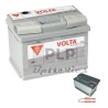 Car Battery 12v 63Ah 630A EN Silver Volta S630D
