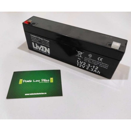 Batería AGM Liven 12V 2.3Ah | Comprar Online | PLP Batteries