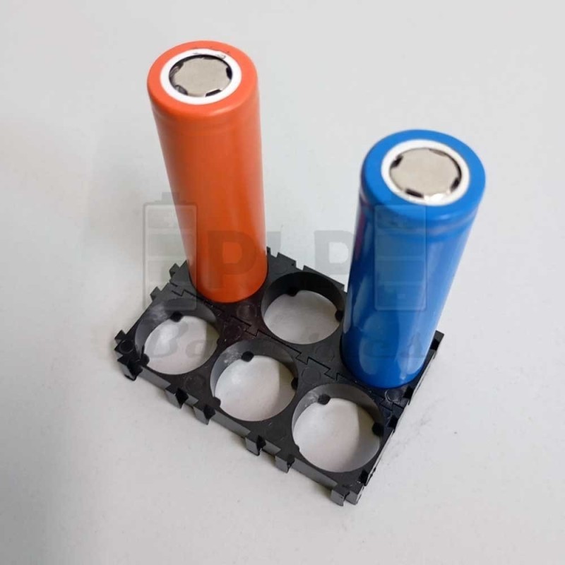 Holder / Separator for 18650 batteries 1x3