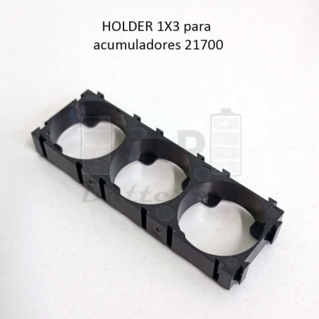 Holder / Separator for 21700 batteries 1x3