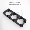 Holder / Separator for 21700 batteries 1x3