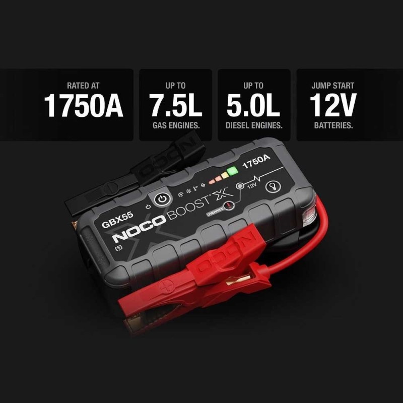 NOCO GBX 55  1750A 12V UltraSafe Lithium Jump Starter