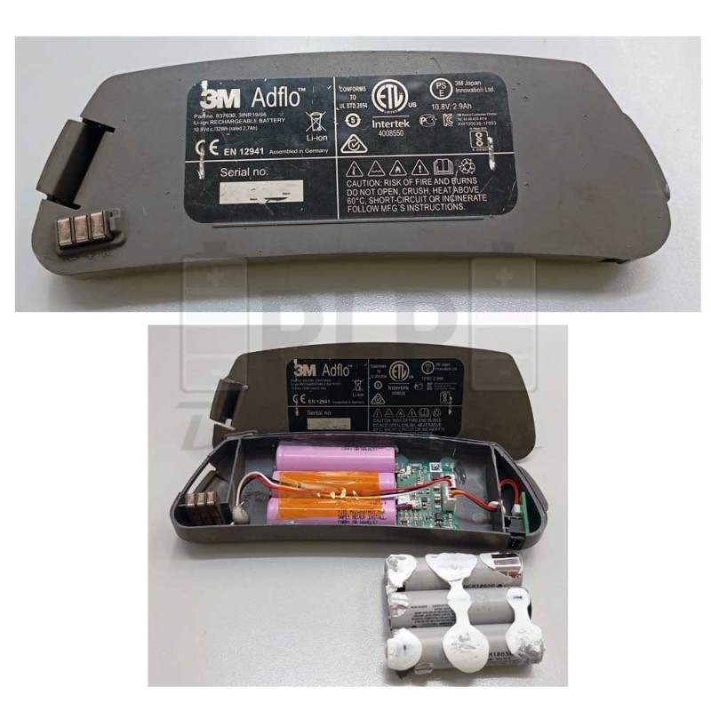 Batería Respirador 3M Adflo | Reacondicionada | PLP Batteries